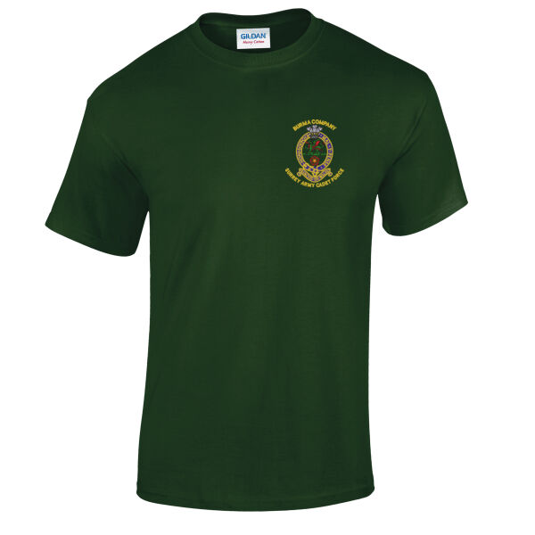 Burma Company - Surrey Army Cadet Force Embroidered T-Shirt Thumbnail
