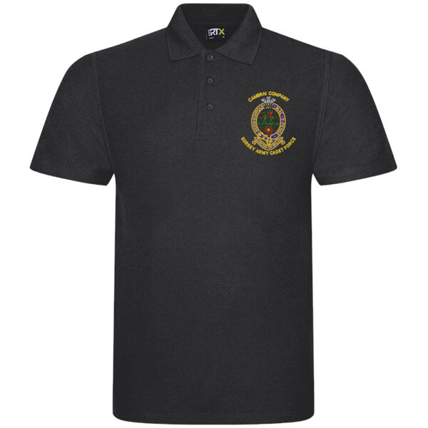 Cambrai Company - Surrey Army Cadet Force - Embroidered Polo Shirt Thumbnail