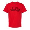 Softstyle™ midweight adult t-shirt Thumbnail