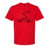 Softstyle™ midweight adult t-shirt Thumbnail