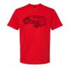Softstyle™ midweight adult t-shirt Thumbnail