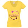Lady-fit Valueweight V-Neck T-Shirt Thumbnail