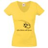 Lady-fit Valueweight V-Neck T-Shirt Thumbnail