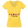 Lady-fit Valueweight V-Neck T-Shirt Thumbnail