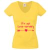 Lady-fit Valueweight V-Neck T-Shirt Thumbnail